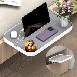 17" Clip-On Bedside Shelf with Phone Holder