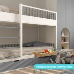 Bamboo Bedside Shelf for Bunk Bed or Dorm