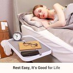 17" Clip-On Bedside Shelf with Phone Holder