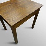 Kennedy End Table with Hidden Drawer, Warm Brown
