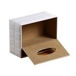 Stylish PU Leather Tissue Box and Remote Caddy