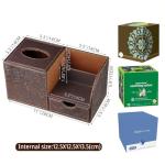 Stylish Nightstand Organizer and Tissue Holder