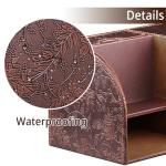 Stylish Nightstand Organizer and Tissue Holder