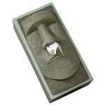 Stone Face Tissue Box Cover - Fun Office Decor