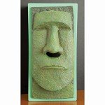 Stone Face Tissue Box Cover - Fun Office Decor
