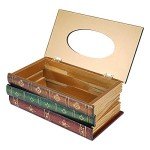 Rustic Wooden Tissue Box Cover for Home and Office
