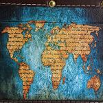 Sumnacon Vintage Green Wood Tissue Box Cover