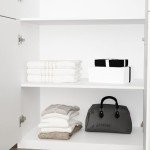 White Adjustable Headboard with Storage Shelves