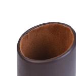 2 Pack PU Leather Eyeglasses Holder Stands