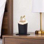 2 Pack Plush Eyeglasses Holder Stands
