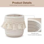 Nightstand Glasses Holder with Cleaning Cloth