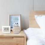 Nightstand Glasses Holder with Cleaning Cloth