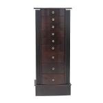 Imseigo Large Jewelry Armoire with Mirror and Hooks