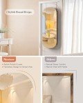 Nicetree LED Jewelry Cabinet with Mirror and Drawers