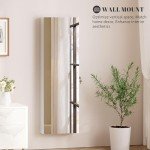 LED Jewelry Mirror Cabinet with Storage Organizer