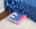 IRIS 50 Qt Under Bed Storage Bin with Lids