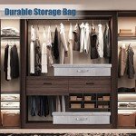 Underbed Storage Bins with Lids and Handles