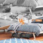 Under Bed Storage Bins with Wheels - 2-Pack