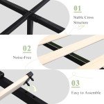 Feonase Upholstered Queen Bed Frame with Storage