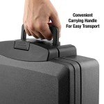 Fireproof Waterproof Lock Box Safe with Handle