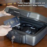 Fireproof Waterproof Lock Box Safe with Handle