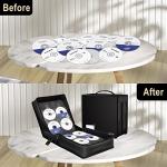 Fireproof CD Case - 400 Capacity Media Organizer