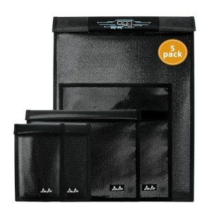 Faraday Bag Set for Keys, Tablets, and Electronics