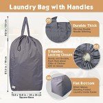 Washable Travel Laundry Bag with Drawstring Handles