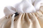 Heavy Duty Cotton Laundry Bags with Drawstring - 2-Pack