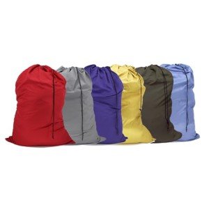 Extra Large Drawstring Laundry Bags - 6 Pack