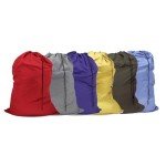 Extra Large Drawstring Laundry Bags - 6 Pack