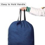 Navy Blue Extra Large Cotton Canvas Laundry Bag