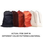 Extra Large Drawstring Laundry Bags - 6 Pack