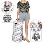 Dalykate 82L Collapsible Laundry Hamper with Handles