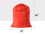 Extra Large Drawstring Laundry Bags - 6 Pack