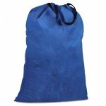 Navy Blue Extra Large Cotton Canvas Laundry Bag