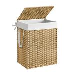 Goose Yellow Laundry Hamper with Lid and Handles