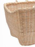 Natural Wicker Laundry Basket by KOUBOO
