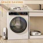 Collapsible Laundry Basket with Handles - Grey