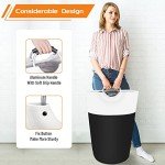 90L Collapsible Laundry Basket with Foam Handles