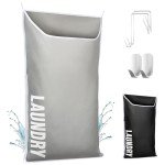 XL Hanging Laundry Hamper Bag for Space Saving