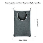 KINGSUSLAY Over Door Hanging Laundry Bag (2 Pack)