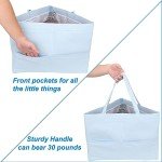 Triangle Clothes Hanger Organizer Bag with Handle