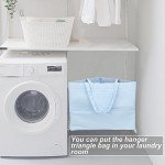 Triangle Clothes Hanger Organizer Bag with Handle