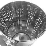 Stainless Steel 46L Laundry Bin with Lid