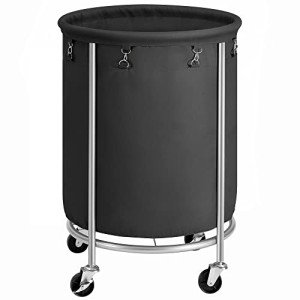 Rolling Laundry Basket with Wheels, 45 Gallons