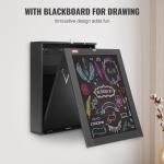 VEVOR Wall Mounted Folding Desk with Chalkboard