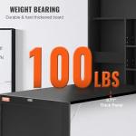 VEVOR Wall Mounted Folding Desk with Chalkboard