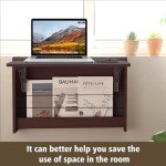 Wall Mounted Folding Table with Iron Bracket