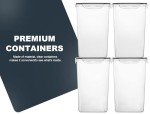 Extra Large Airtight Food Storage Container Set